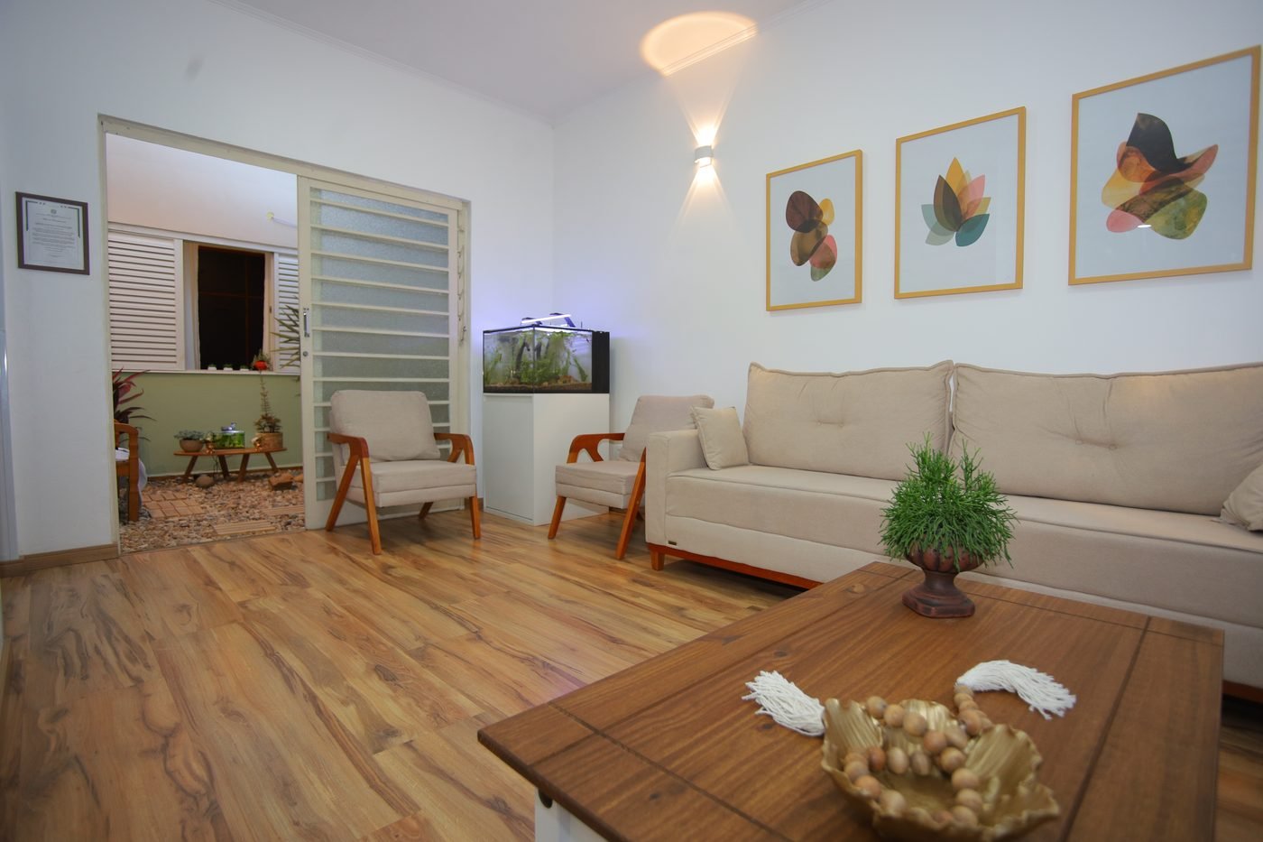Sala de espera do consultório em Valinhos
